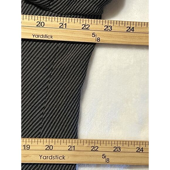 Vtg Armani Collezioni 42R 36x27 Black Gray Micro Birdseye Twill Designer Suit - Picture 12 of 16